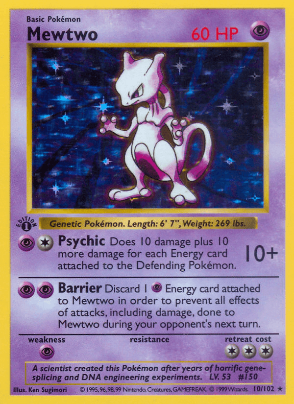 Mewtwo [Shadowless]