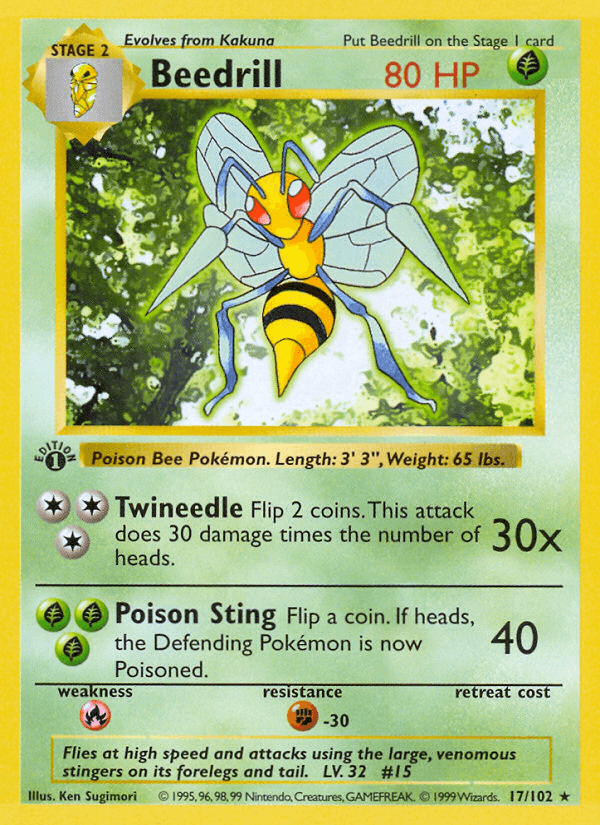 Beedrill [Shadowless]