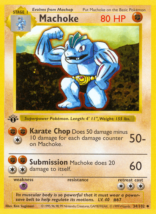 Machoke [Shadowless]