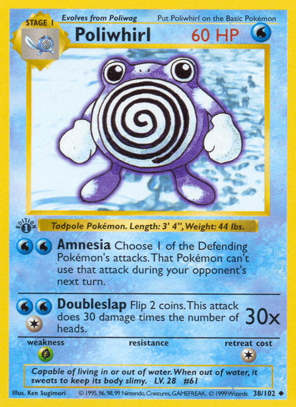 Poliwhirl [Shadowless]