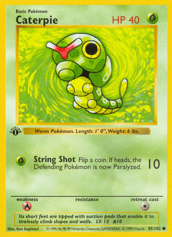 Caterpie [Shadowless]