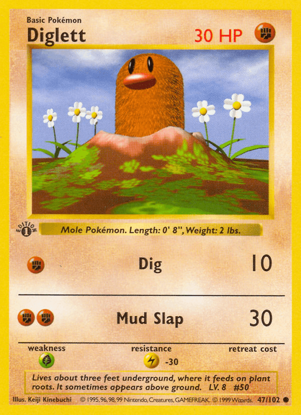 Diglett [Shadowless]
