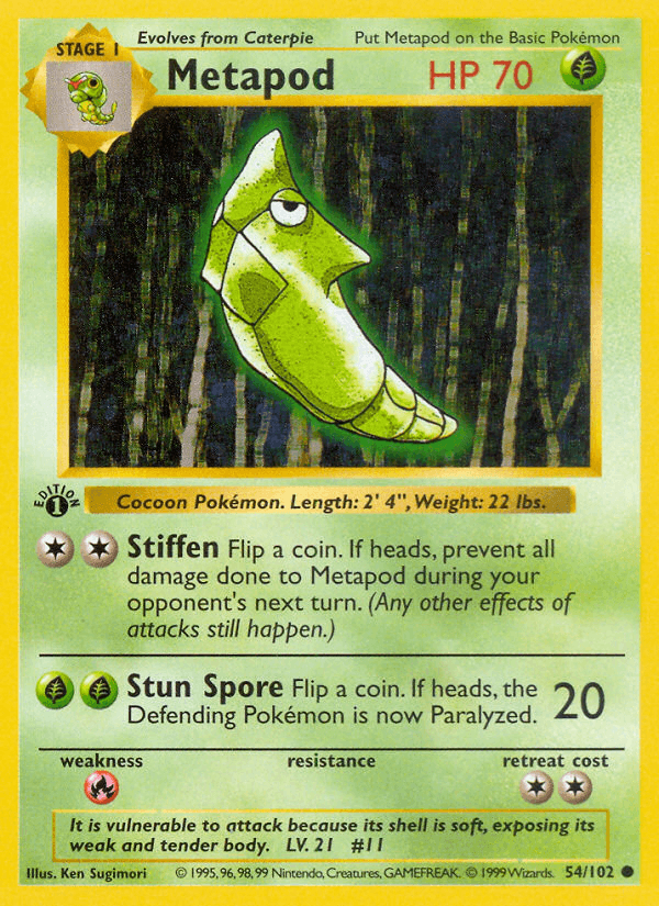 Metapod [Shadowless]