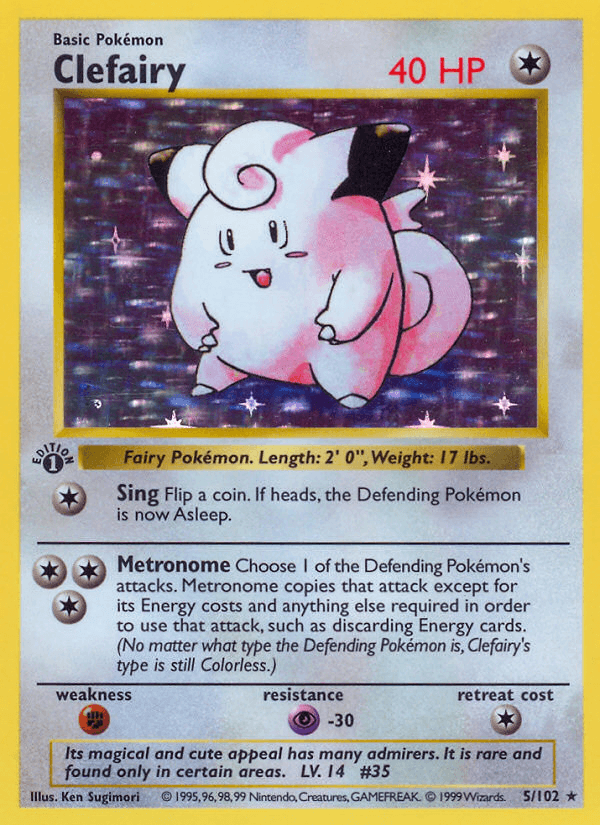 Clefairy [Shadowless]