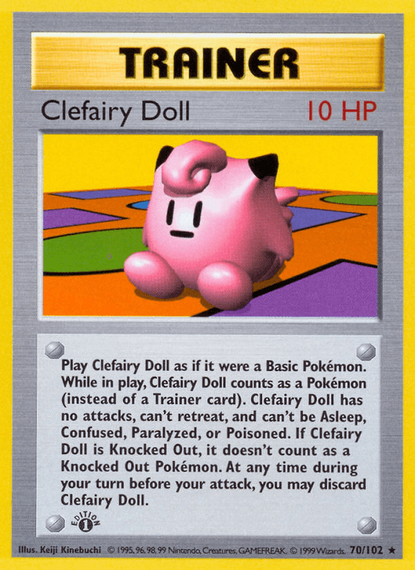 Clefairy Doll [Shadowless]