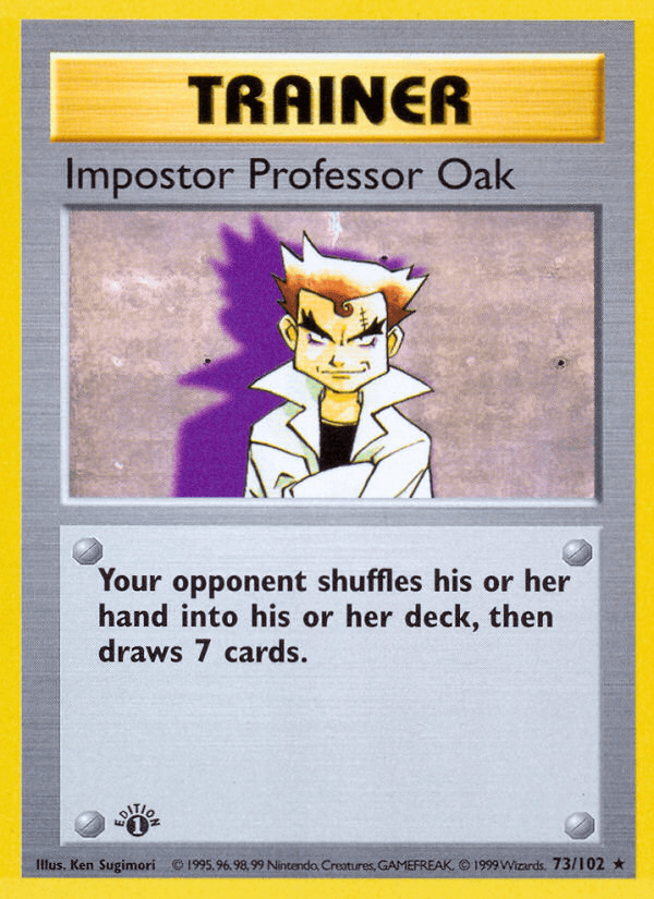 Impostor Professor Oak [Shadowless]