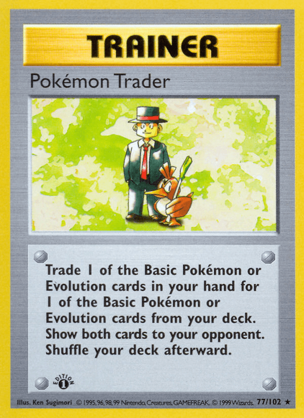 Pokémon Trader [Shadowless]