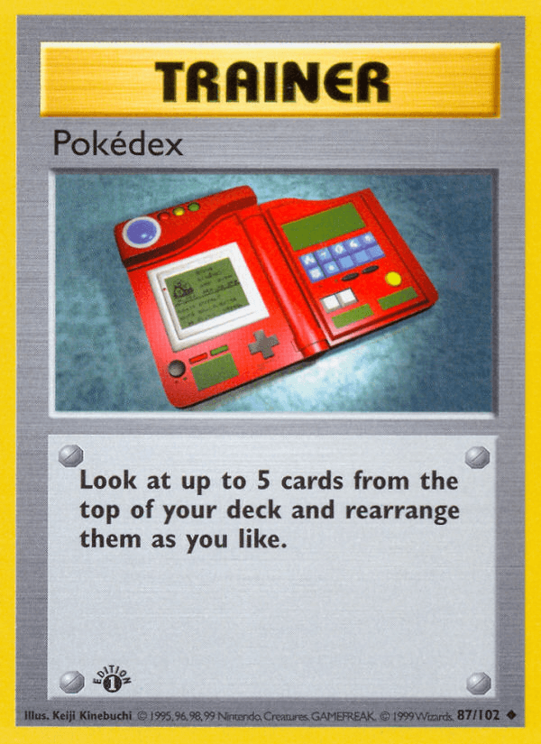 Pokédex [Shadowless]