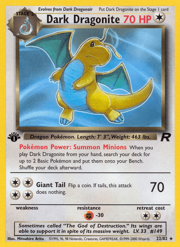 Dark Dragonite [1st Edition]