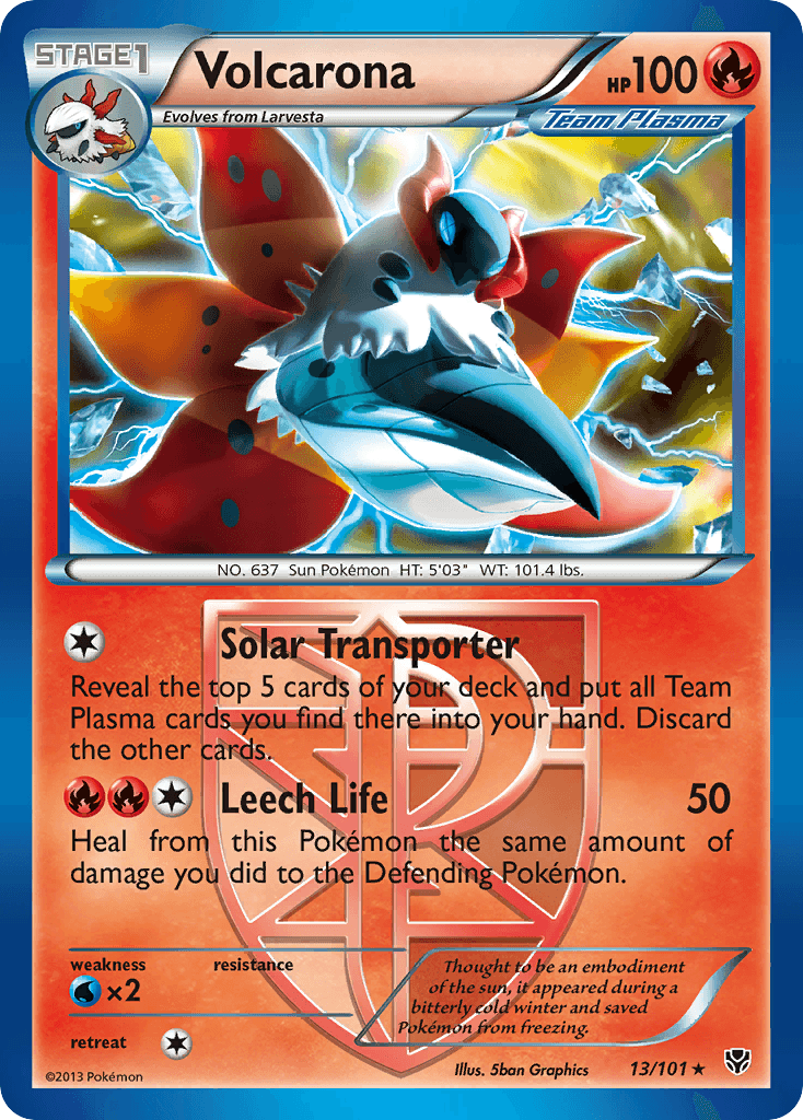 Volcarona [Reverse Holo]