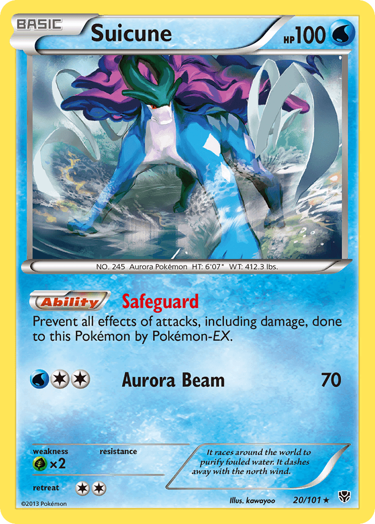 Suicune [Reverse Holo]