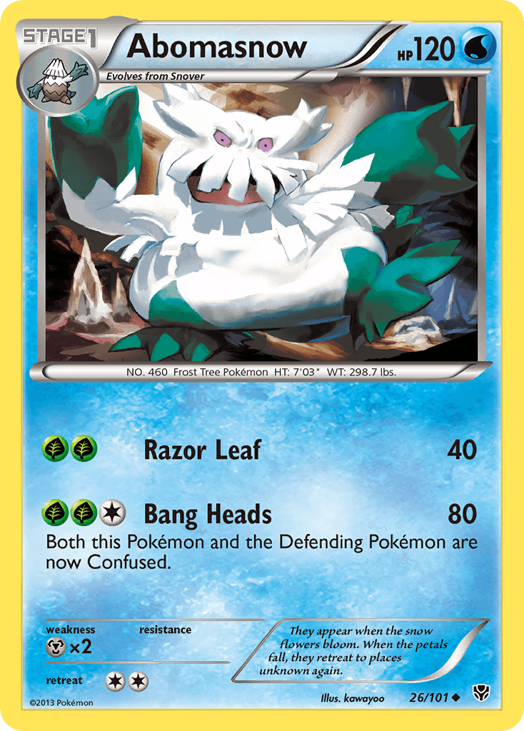 Abomasnow [Reverse Holo]