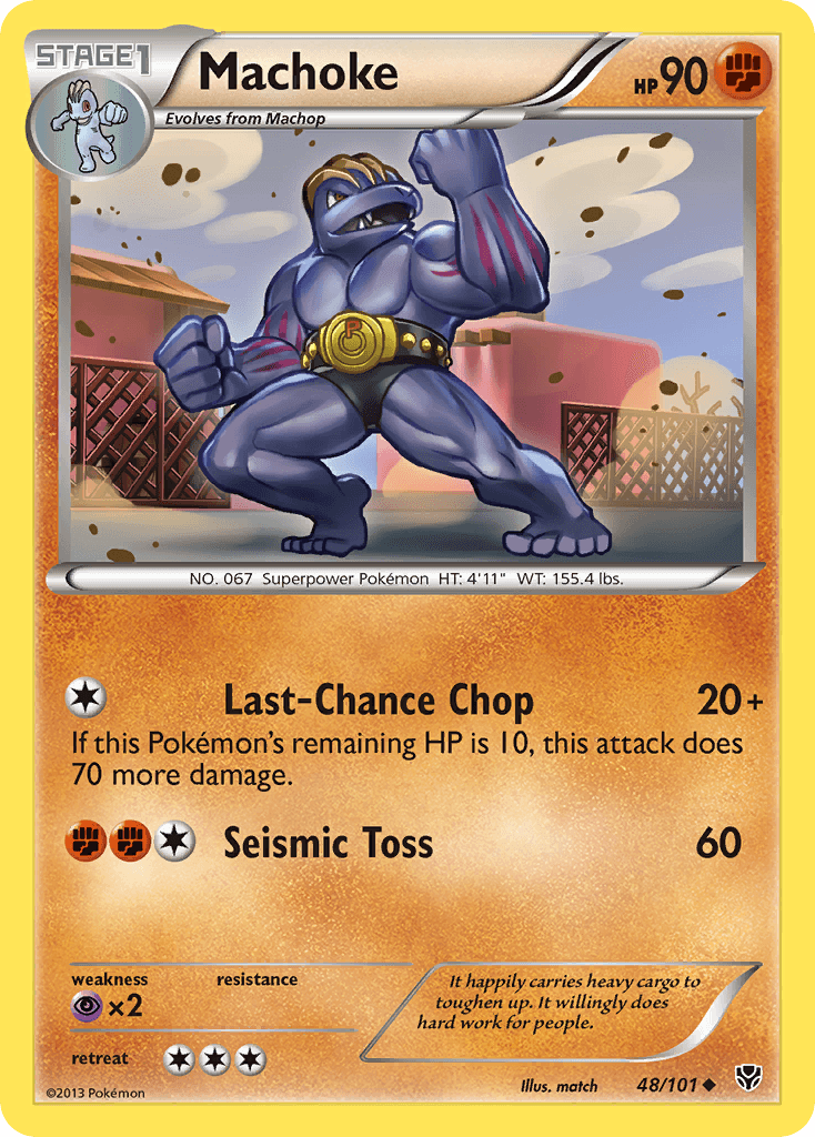Machoke [Reverse Holo]