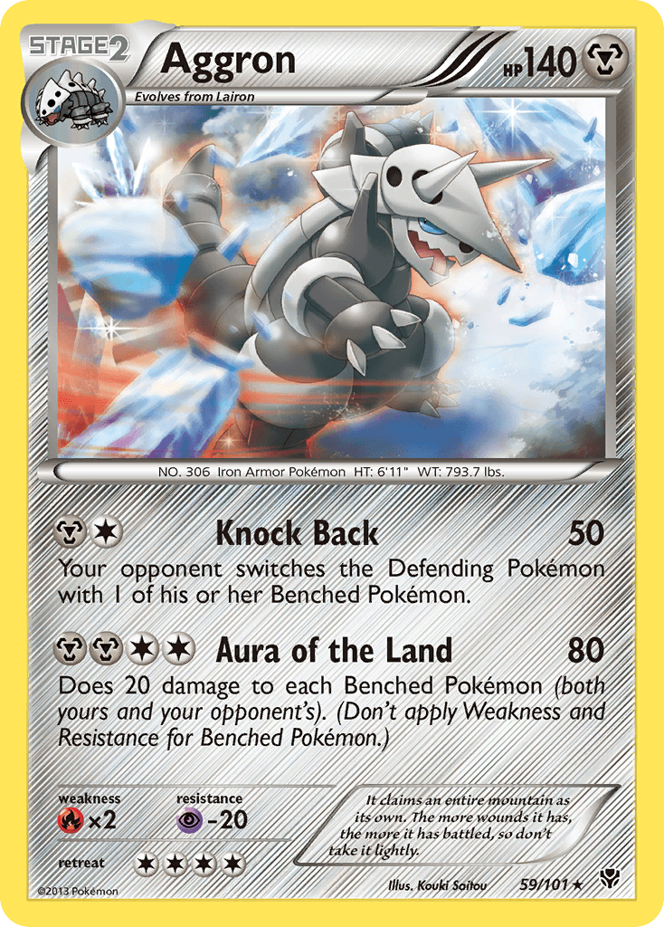 Aggron [Reverse Holo]