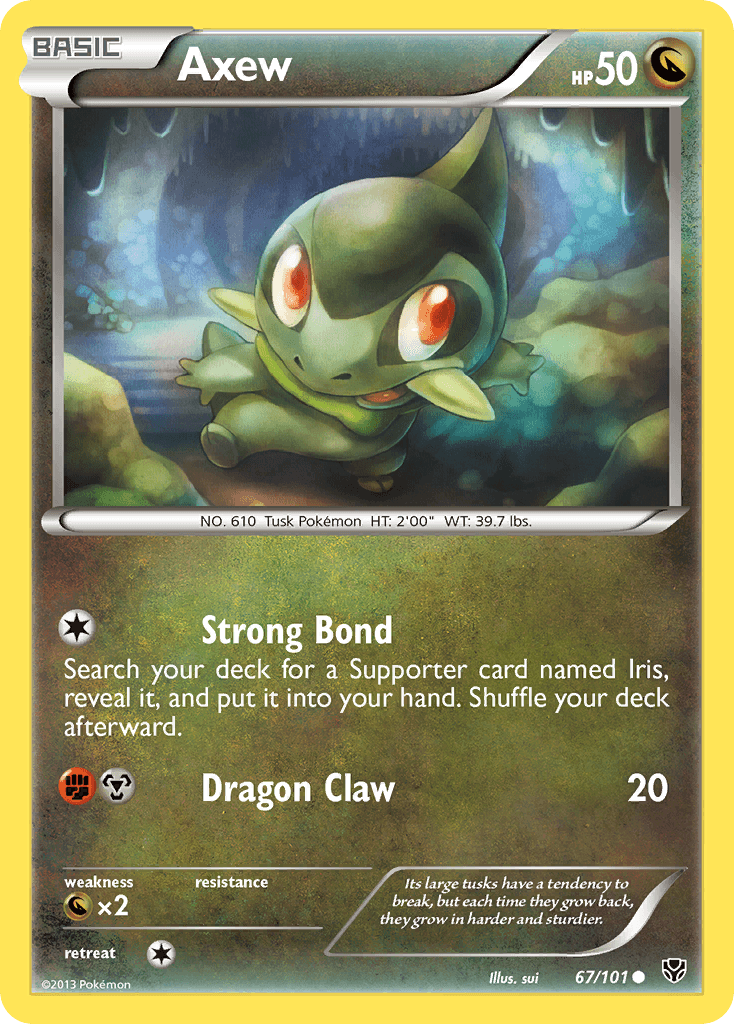Axew [Reverse Holo]