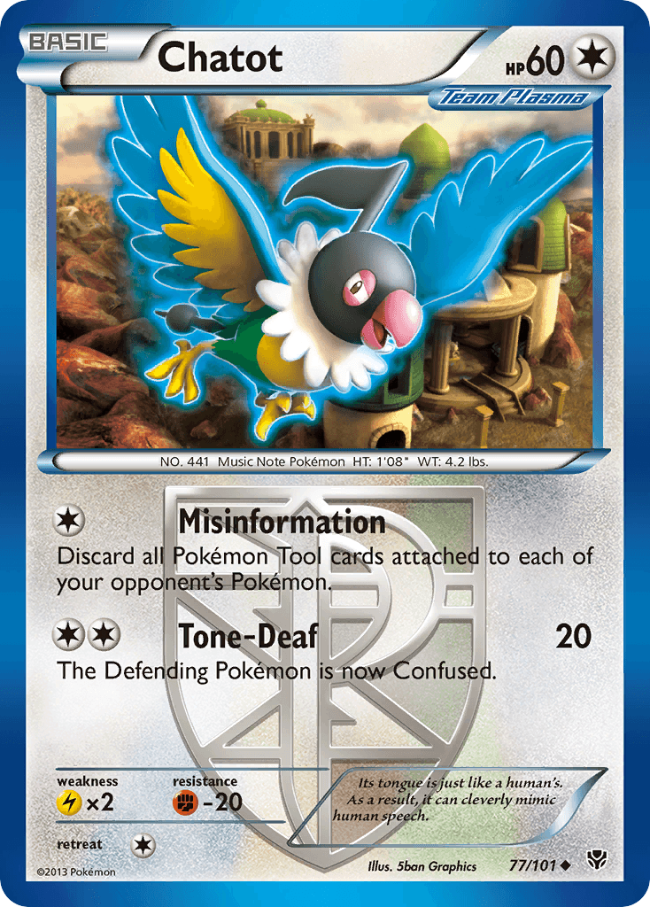 Chatot [Reverse Holo]