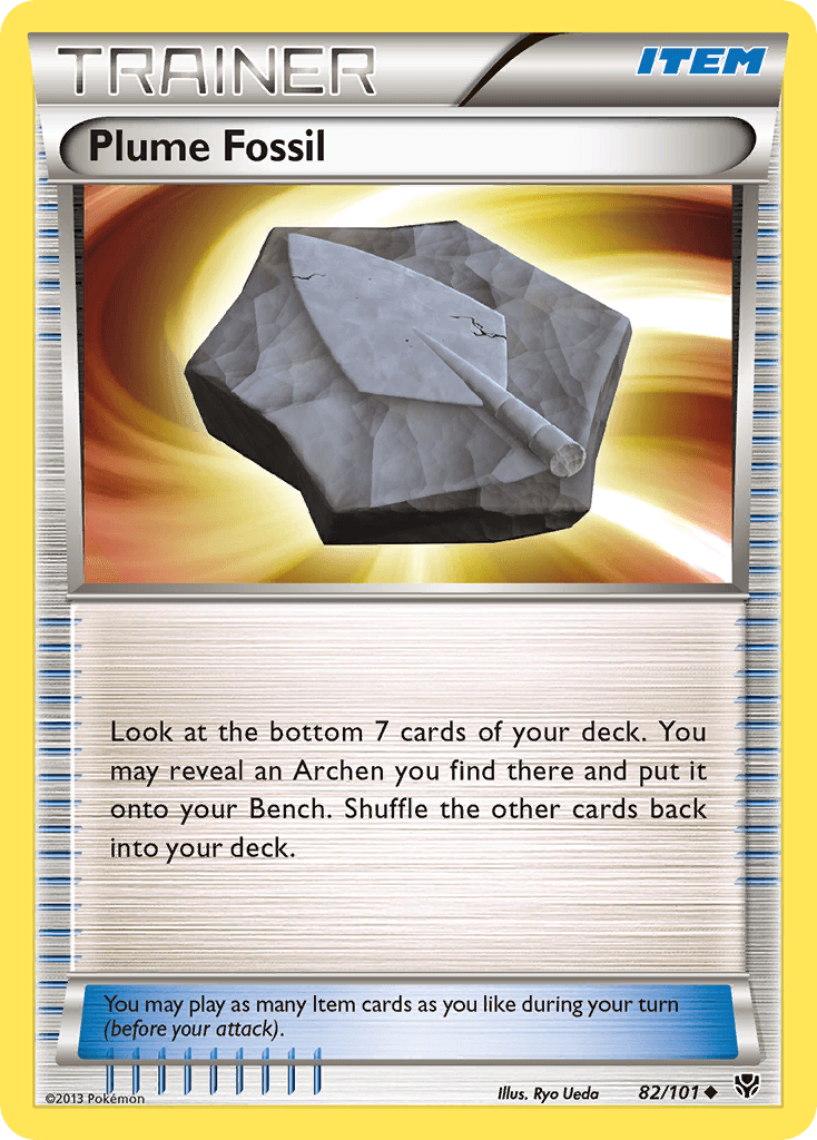 Plume Fossil [Reverse Holo]