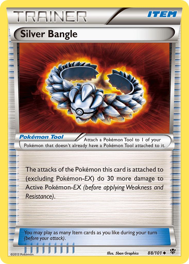 Silver Bangle [Reverse Holo]
