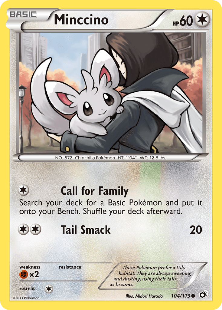 Minccino [Reverse Holo]