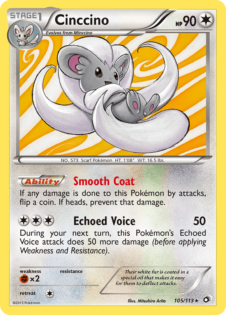 Cinccino [Reverse Holo]