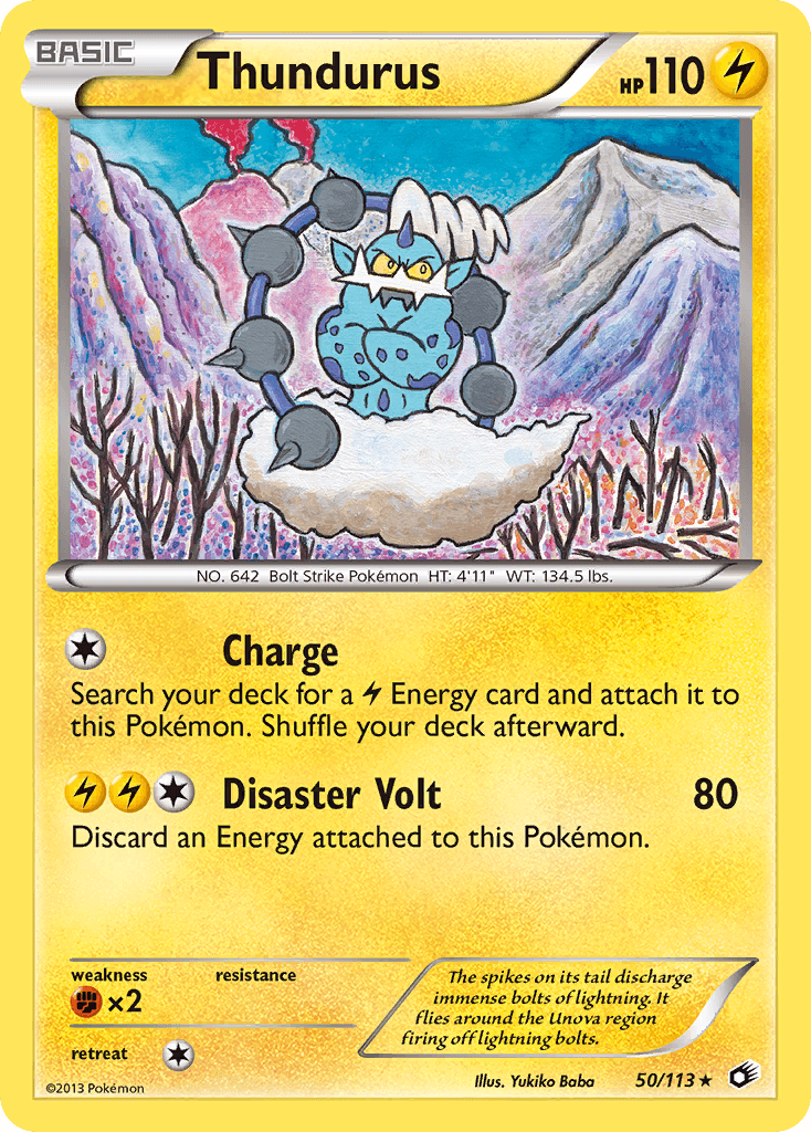 Thundurus [Reverse Holo]