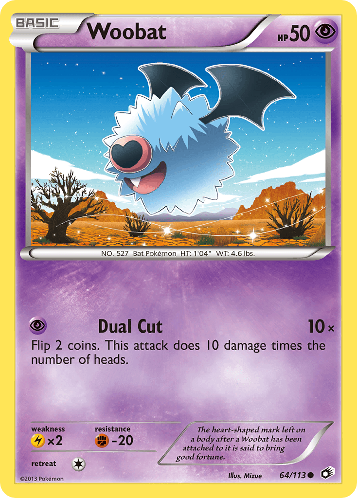 Woobat [Reverse Holo]