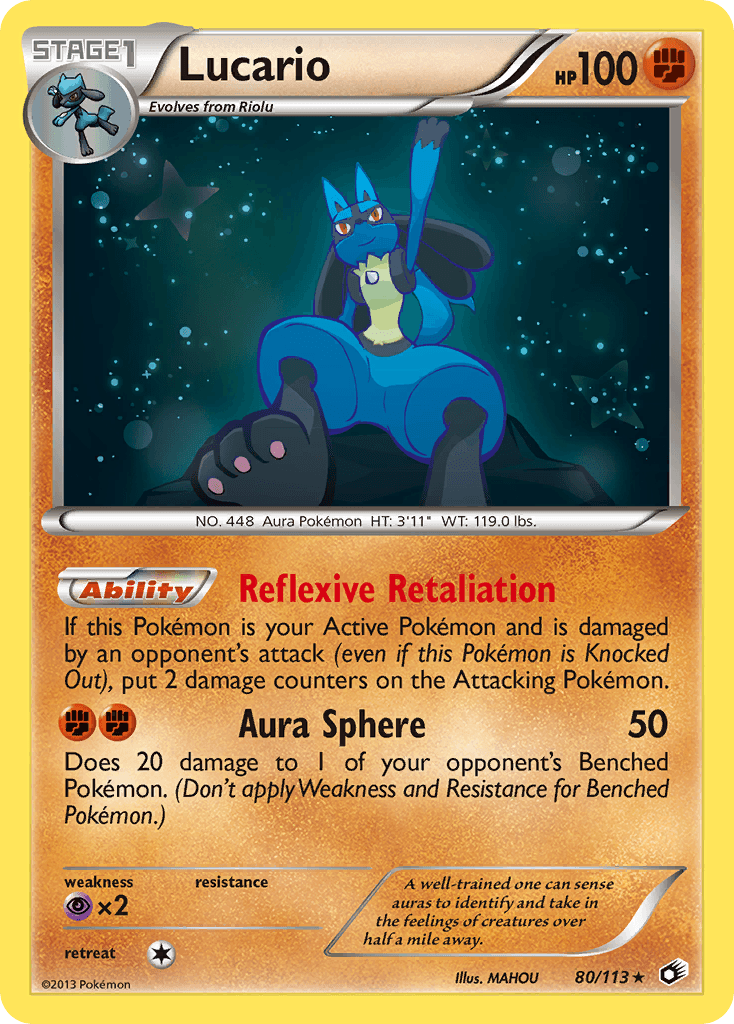 Lucario [Reverse Holo]