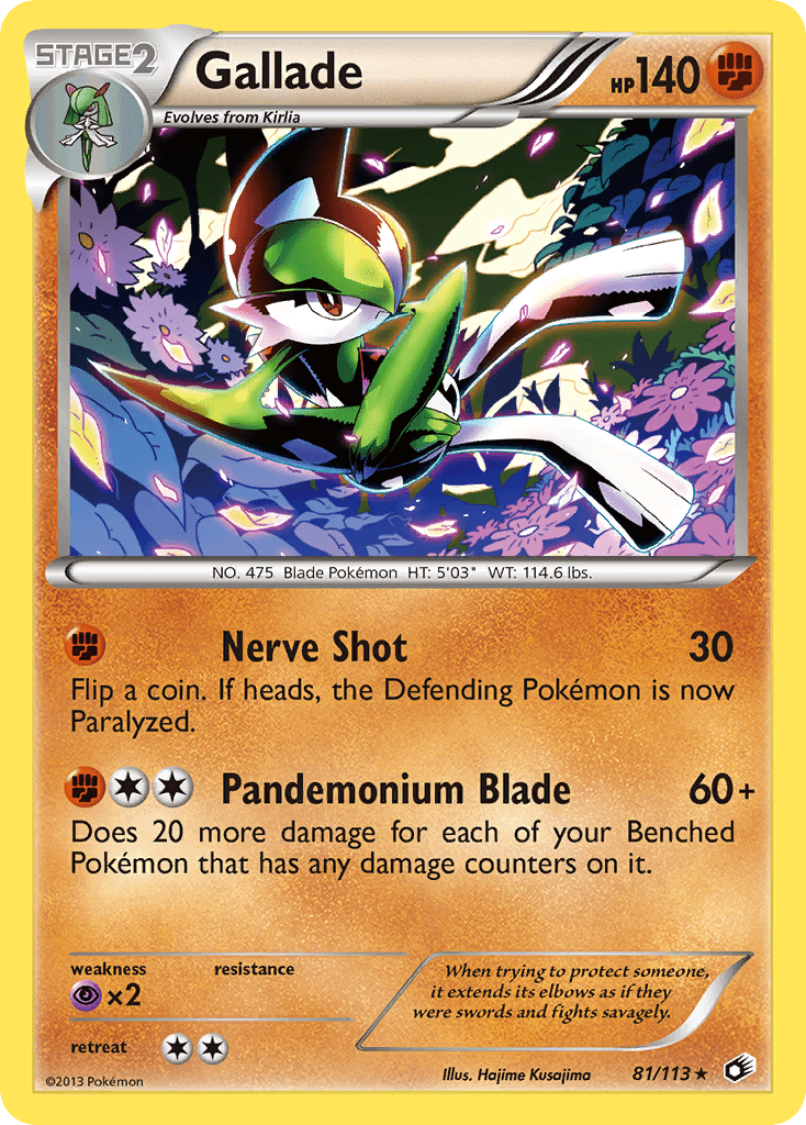 Gallade [Reverse Holo]