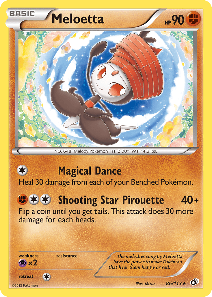 Meloetta [Reverse Holo]