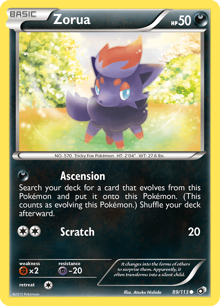 Zorua [Reverse Holo]