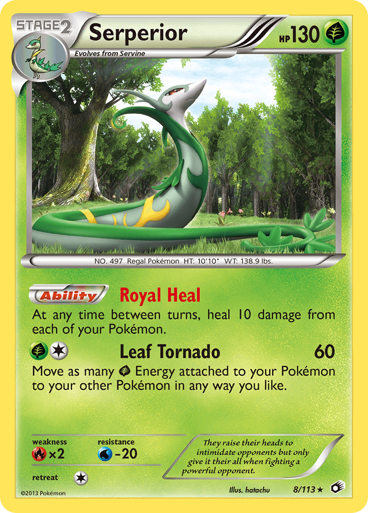Serperior [Reverse Holo]