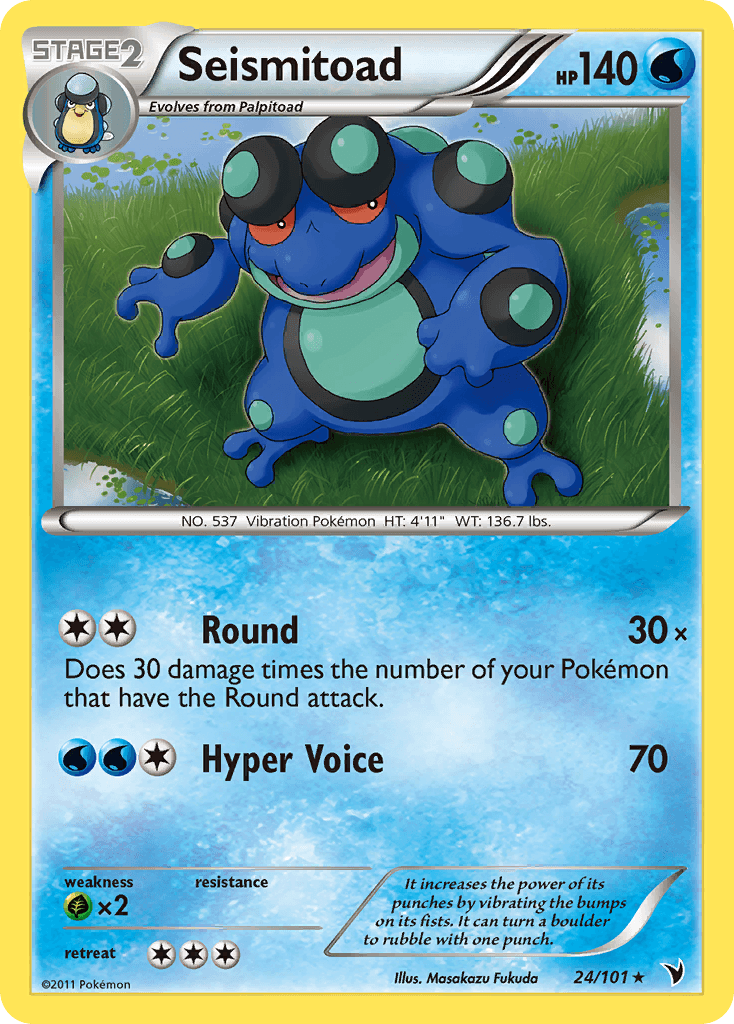 Seismitoad [Reverse Holo]