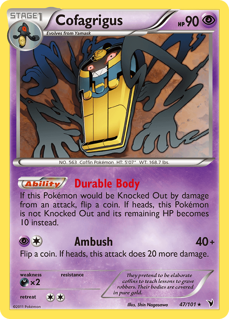 Cofagrigus [Reverse Holo]