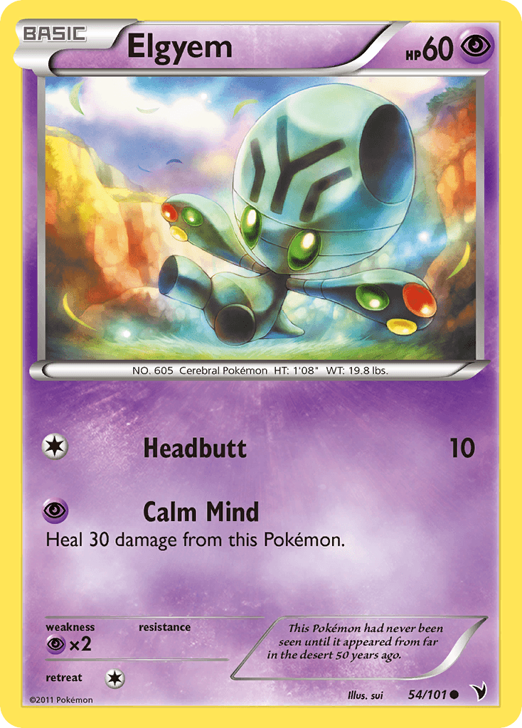 Elgyem [Reverse Holo]