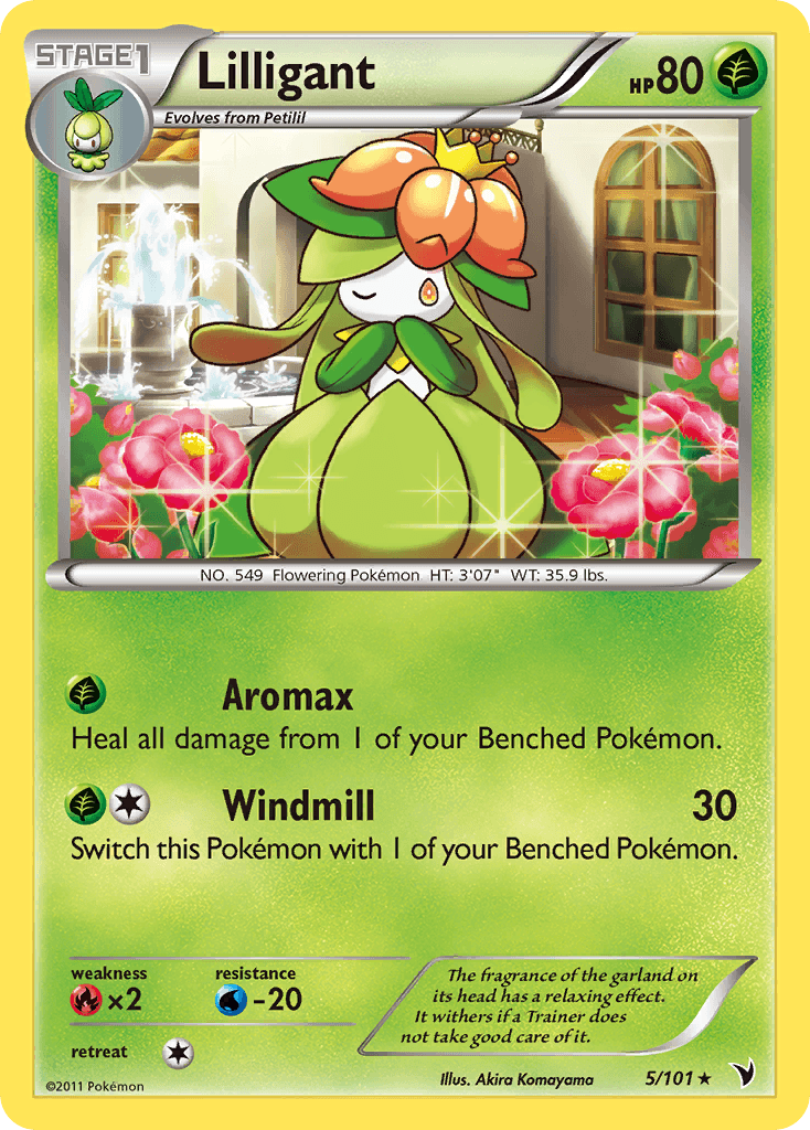 Lilligant [Reverse Holo]