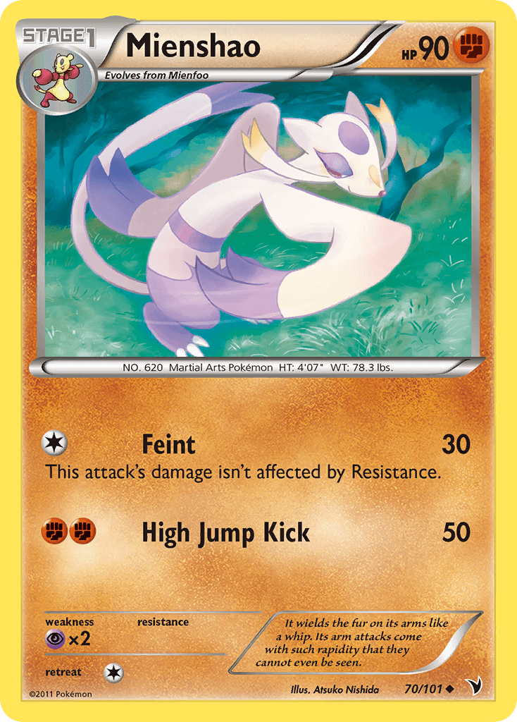 Mienshao [Reverse Holo]