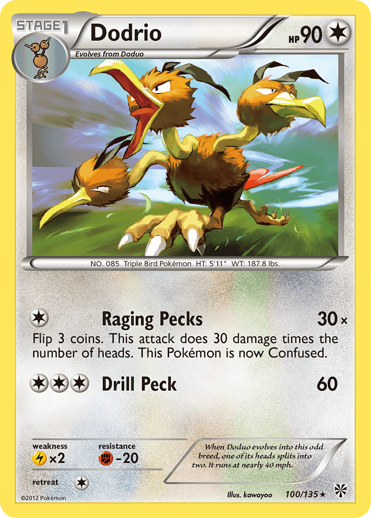 Dodrio [Reverse Holo]