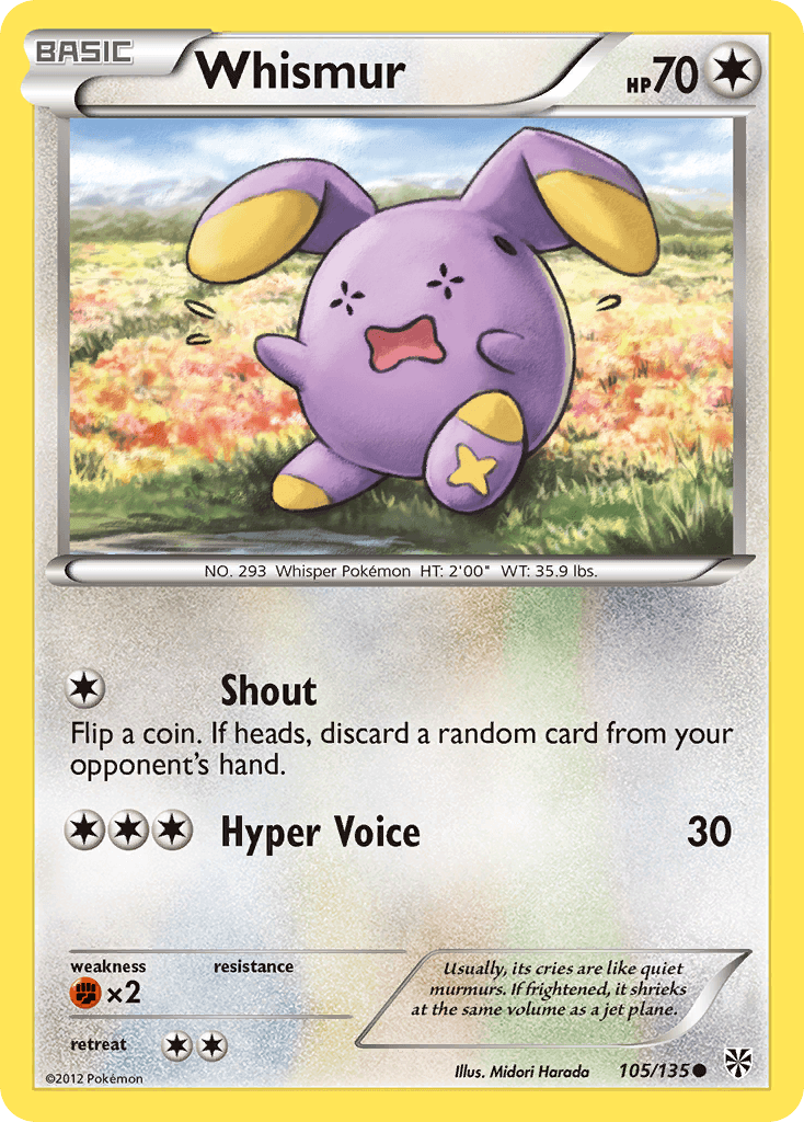 Whismur [Reverse Holo]