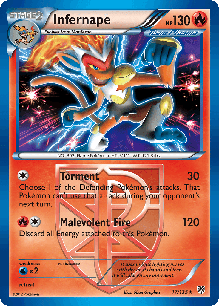 Infernape [Reverse Holo]