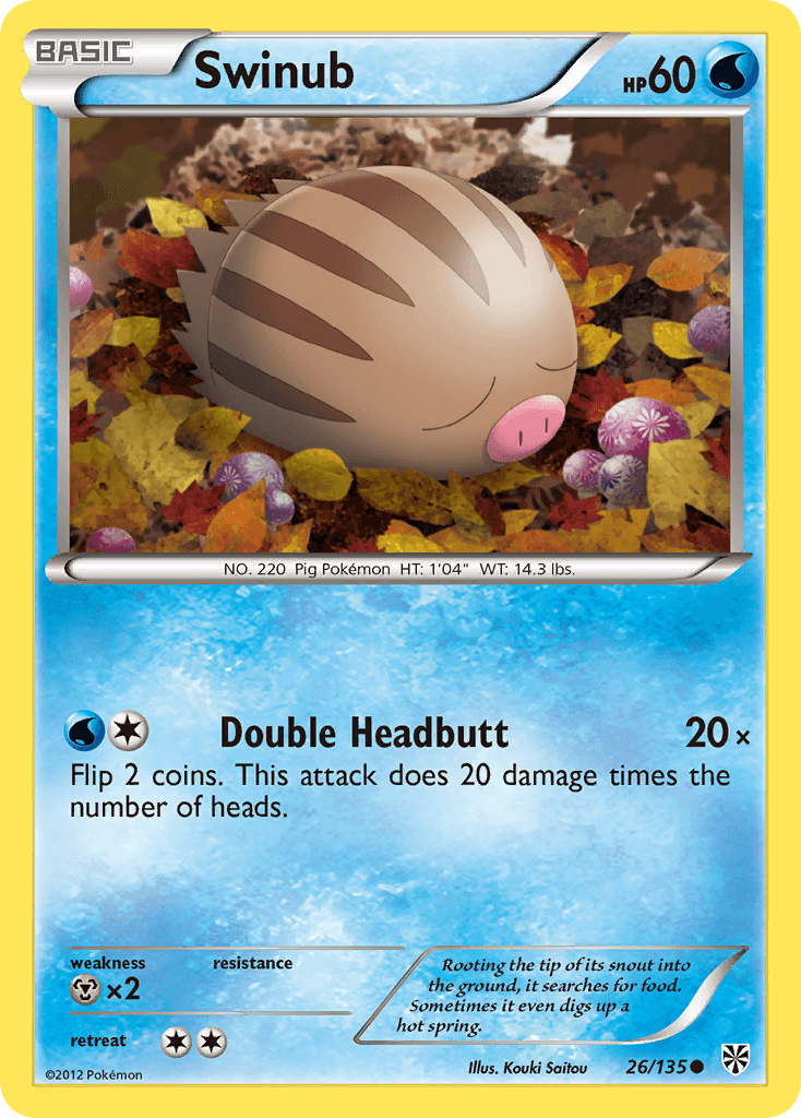 Swinub [Reverse Holo]
