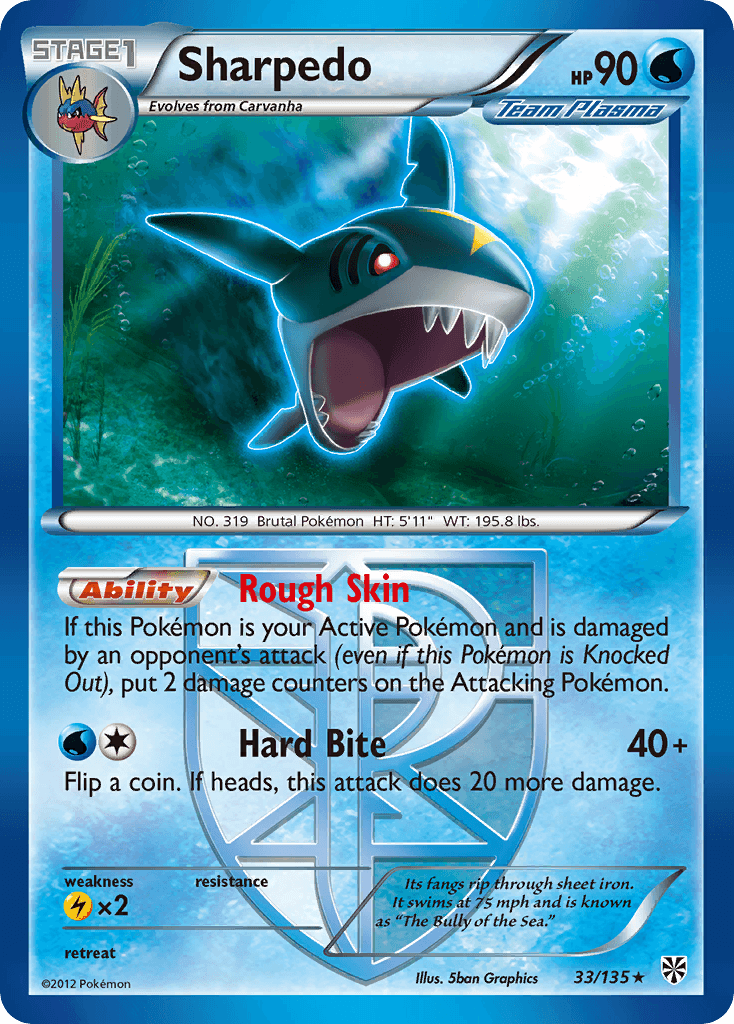 Sharpedo [Reverse Holo]