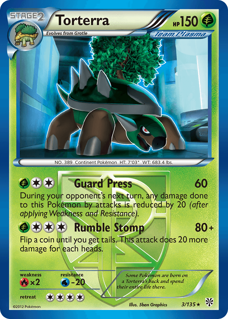 Torterra [Reverse Holo]