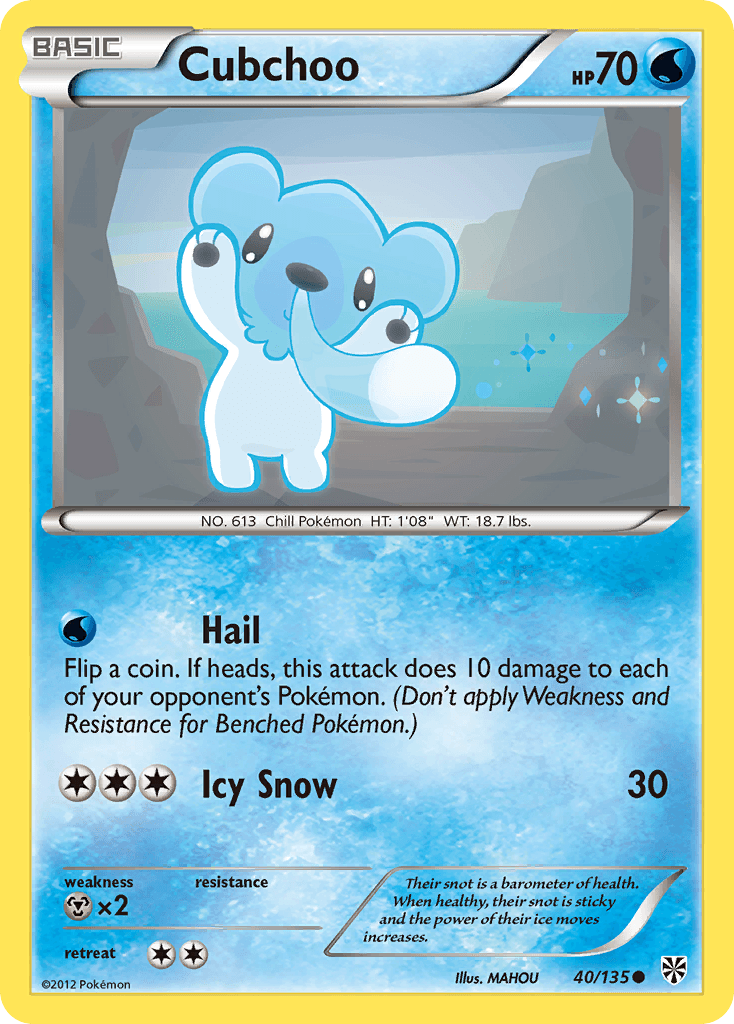 Cubchoo [Reverse Holo]