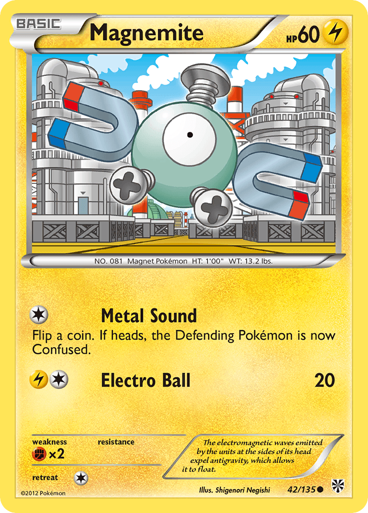 Magnemite [Reverse Holo]