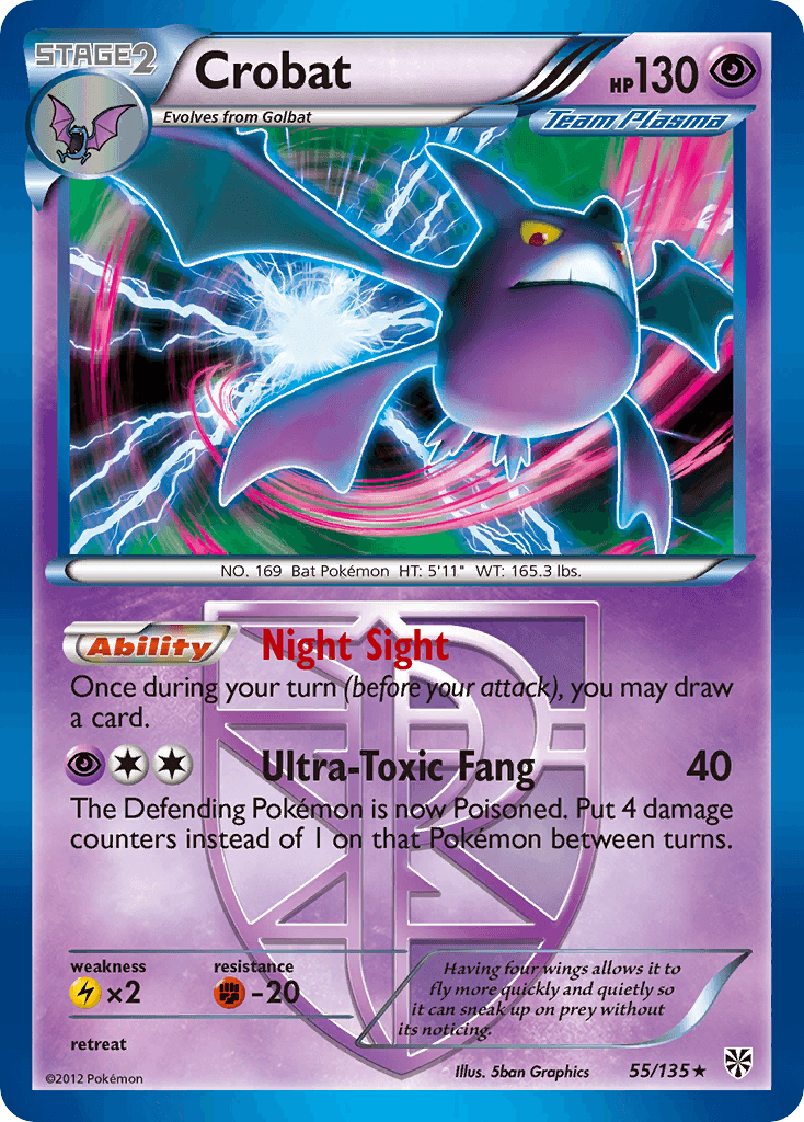 Crobat [Reverse Holo]