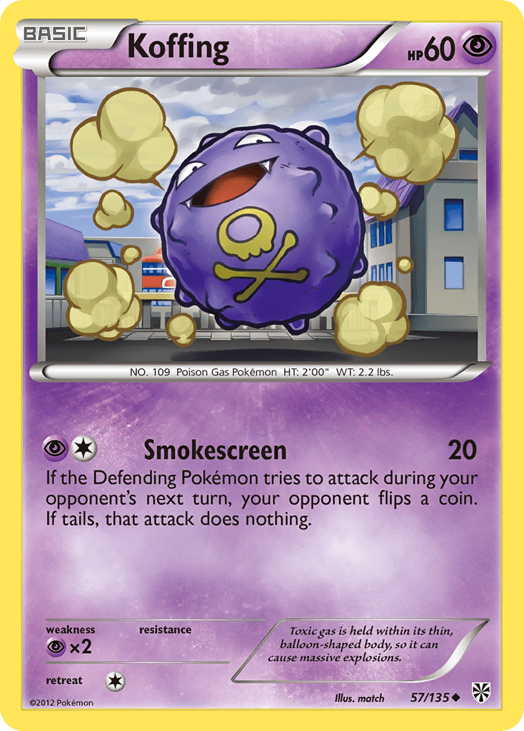 Koffing [Reverse Holo]