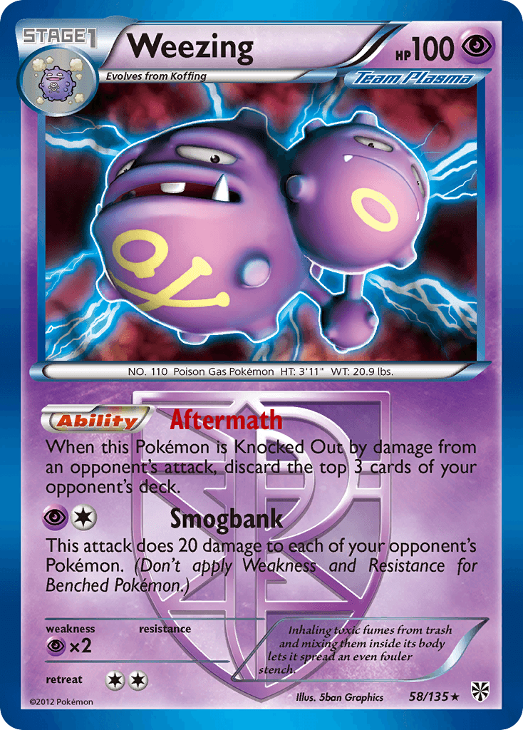 Weezing [Reverse Holo]