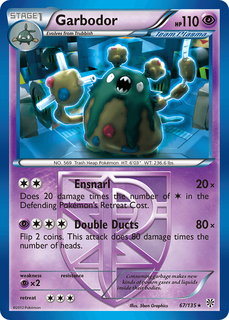 Garbodor [Reverse Holo]