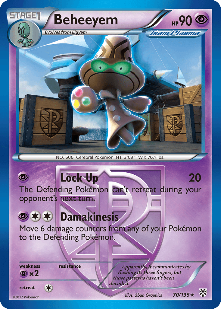 Beheeyem [Reverse Holo]