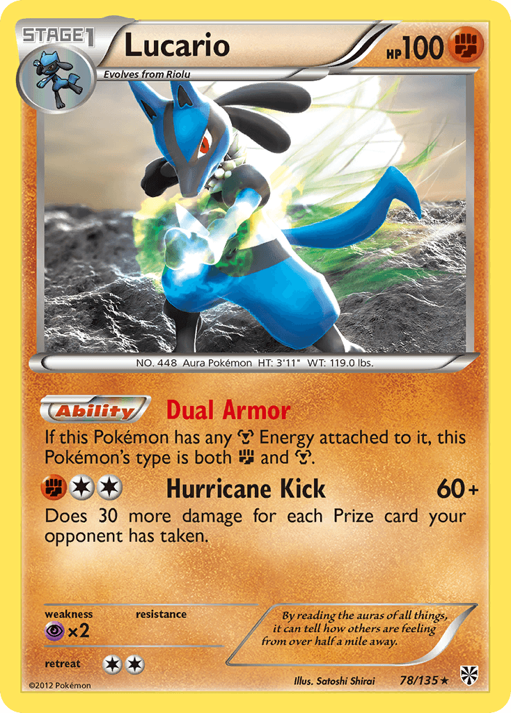 Lucario [Reverse Holo]
